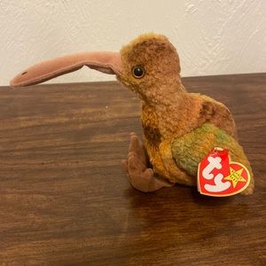 💜5/$16 💜 1998 NWT! Beak Beanie Baby 🐦